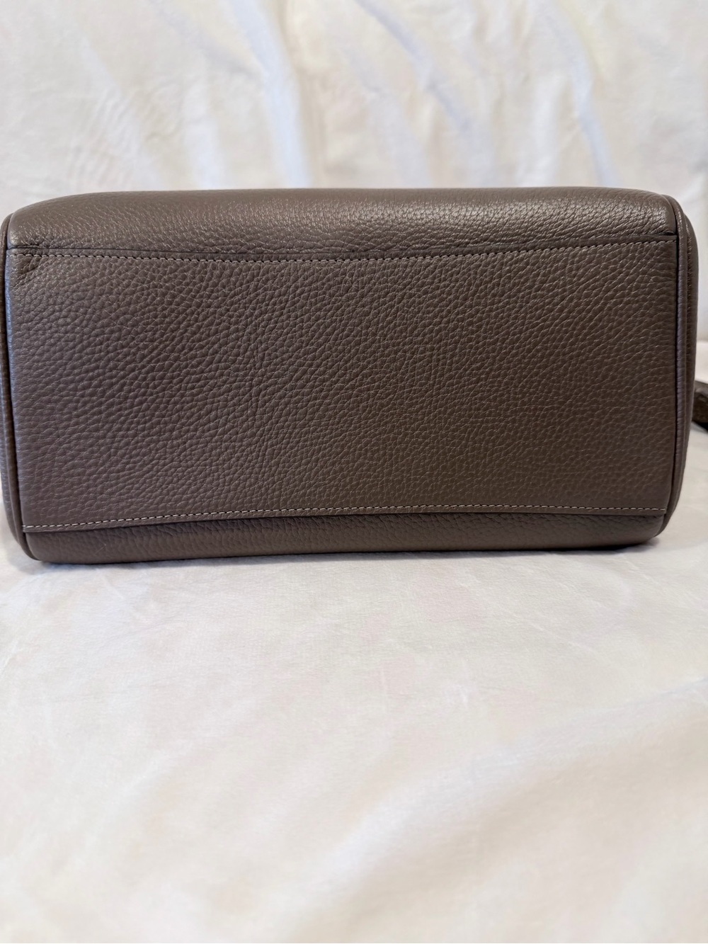 LIKE NEW Coach Outlet Medium Rowan Satchel Bag - Dark Stone - Picture 8 of 8